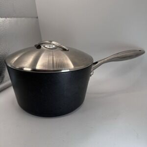 ScanPan Professional Nonstick Saucepan with Lid 2 QT GC Ceramic Titanium Demark